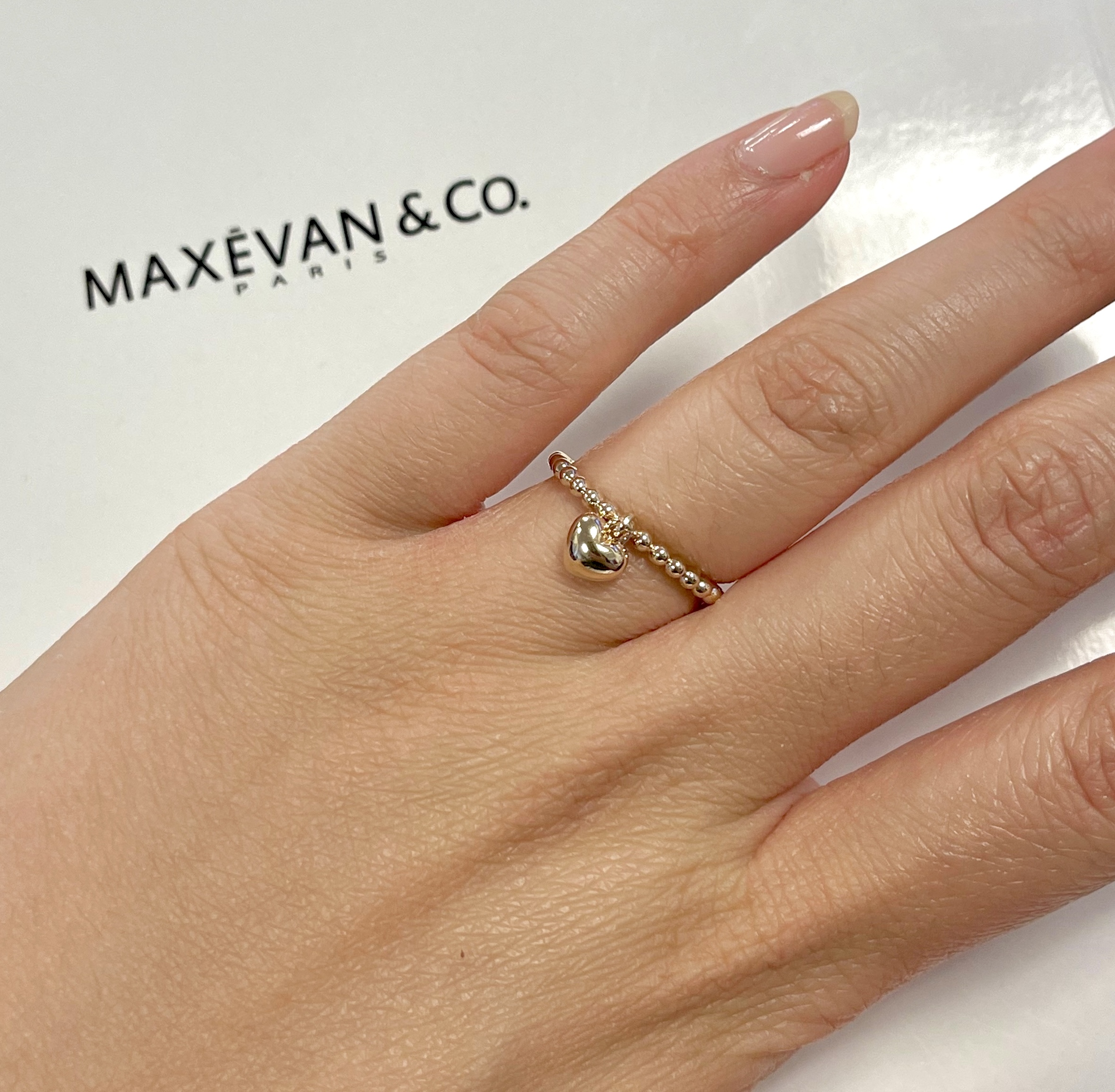 Bague Or 750 Bague En Plaquu00e9 Or Rose 18 Carats Et Deux