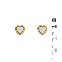 Photo de Stainless Steel Earrings IP Gold