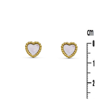 Photo de Stainless Steel Earrings IP Gold