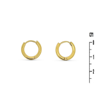 Photo de Stainless Steel Earrings IP Gold
