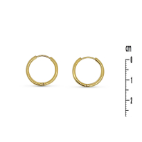 Photo de Stainless Steel Earrings IP Gold