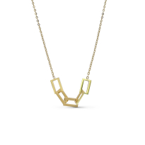 Photo de Stainless Steel Necklace  IPG 40+5 cm