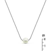 Photo de Stainless Steel Necklace  40+5 cm 6mm