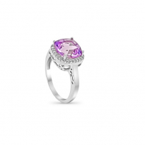 Photo de Sterling Silver 925 Ring  Amethyst