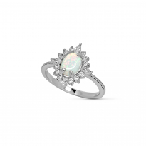 Photo de Sterling Silver 925 ring Opal