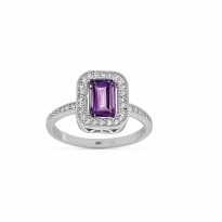 Photo of Sterling Silver 925 ring Amethyst