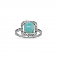 Photo de Sterling Silver 925 ring Larimar