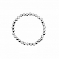 Photo de Sterling Silver 925 Bracelet 6mm beads