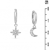 Photo de Sterling Silver 925 earrings 