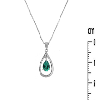 Photo de Sterling Silver 925 Necklace, rhodium plating
