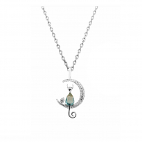 Photo de Sterling Silver 925 Necklace 40+5cm