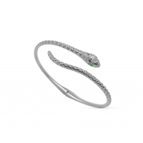 Photo of Sterling Silver 925 Bangle  rhodium plating