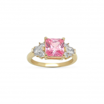 Photo de Gold Filled 18kt Ring Cubiz Zirconia