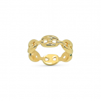 Photo de Gold Filled 18kt Ring Coffee Bean