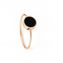 Photo de Gold Filled  18kt Ring ONYX