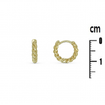 Photo de Gold Filled 18kt Earrings 11mm