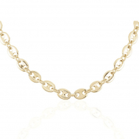 Photo de Gold Filled 18kt Necklace 40+5cm coffee bean