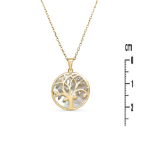 Photo de Gold Filled 18kt Necklace 40+5cm MOP