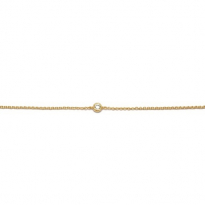 Photo of Gold Filled 18kt Anklet 21+5cm