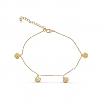 Photo de Gold Filled  18kt Anklet 20+5cm