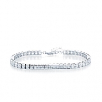 Photo de Sterling Silver 925 Bracelet / Swarovski Zirconia