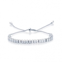 Photo of Sterling Silver 925 Bracelet / Swarovski Zirconia